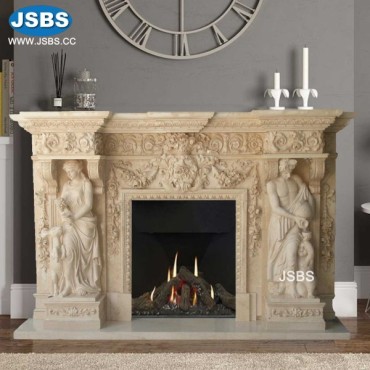 Wholesale Marble Fireplace, JS-FP061